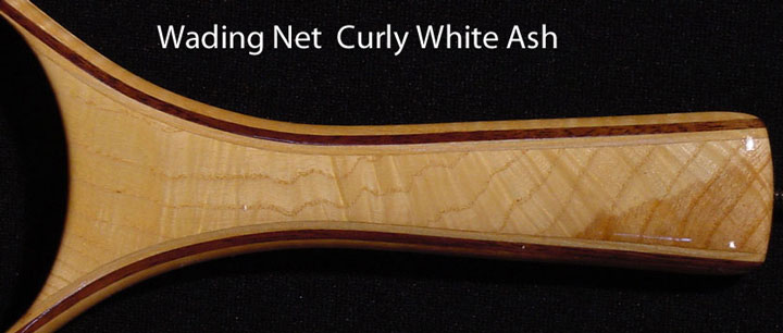 wading net curly white ash